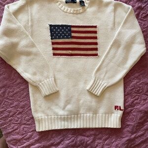 Ralph Lauren Cream Knit Sweater